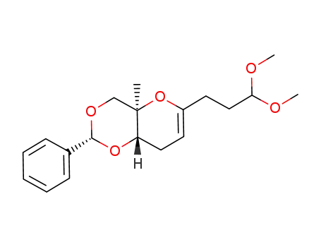 (4aR,8aS)-6-(3,3-dimethoxypropyl)-4a-methyl-2-phenyl-4,4a,8,8a-tetrahydropyrano[3,2-d][1,3]dioxin