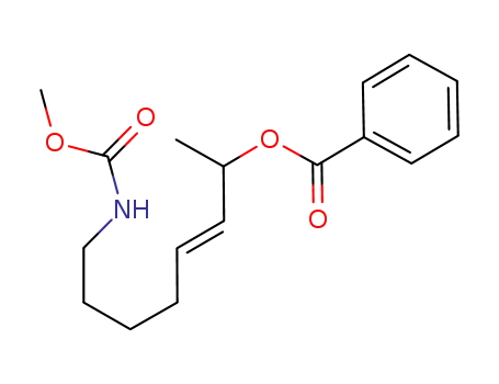 (E)-8-(methoxycarbonylamino)oct-3-en-2-yl benzoate