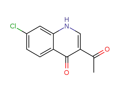 3-아세틸-7-클로로퀴놀린-4(1H)-온