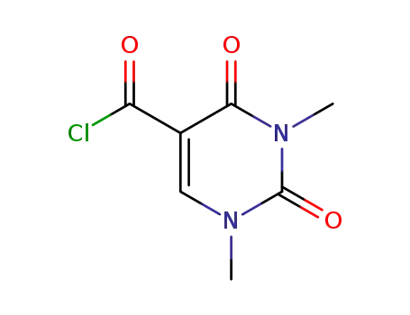 5-Pyrimidinecarbonyl chloride, 1,2,3,4-tetrahydro-1,3-dimethyl-2,4-dioxo- (9CI)