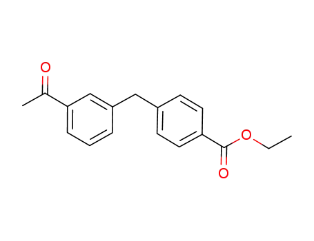 ethyl 4-(3-acetylbenzyl)benzoate