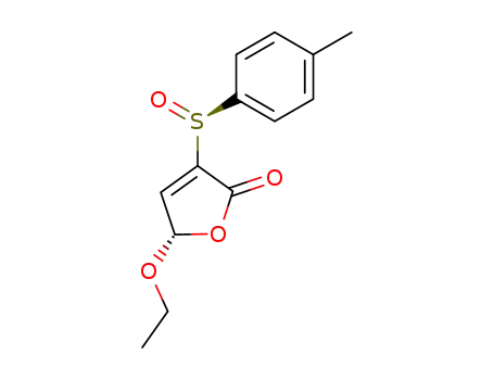 2(5H)-Furanone, 5-ethoxy-3-[(S)-(4-methylphenyl)sulfinyl]-, (5S)-