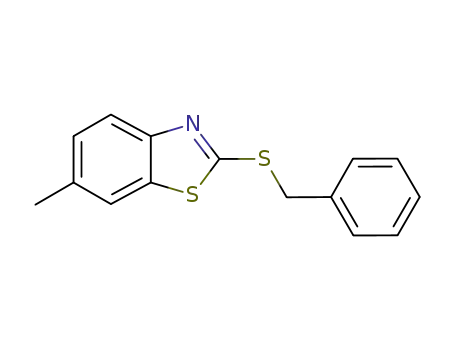 2-(benzylsulphanyl)-6-methyl-1,3-benzothiazole