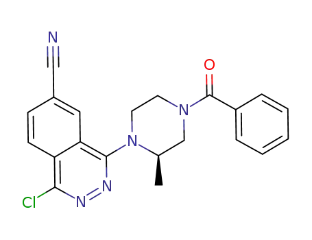(R)-(4-(4-chloro-7-cyanophthalazin-1-yl)-3-methylpiperazin-1-yl)(phenyl)methanone
