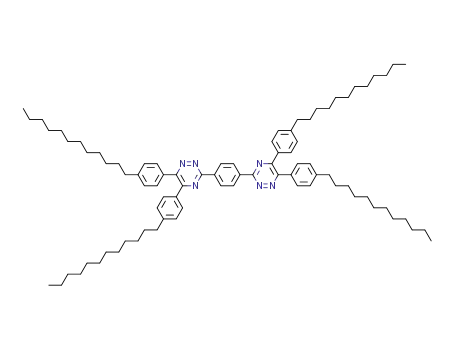 1,4-bis[5,6-bis(4-dodecylphenyl)-1,2,4-triazine-3-yl]benzene