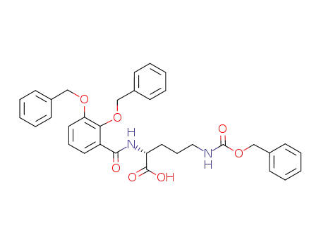 Nα-2,3-dibenzyloxybenzoyl-Nδ-benzyloxycarbonyl-D-ornithine