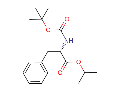 isopropyl (S)-2-tert-butoxycarbonylamino-3-phenylpropanoate