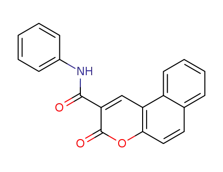 2-(N-Phenylcarboxamido)-3(H)-oxonaphtho<2,1-b>pyran