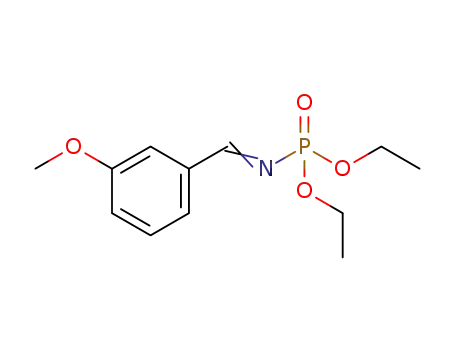 N-diethoxyphosphinoyl-3-methoxybenzaldimine
