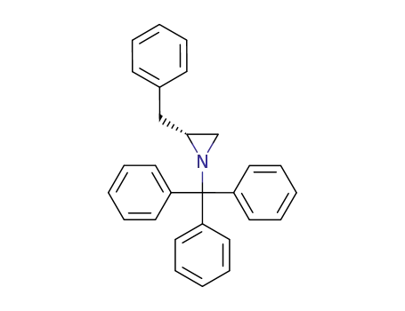 (R)-2-benzyl-1-tritylaziridine