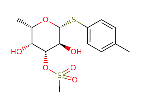 p-tolyl 3-O-methanesulfonyl-1-thio-β-L-fucopyranoside