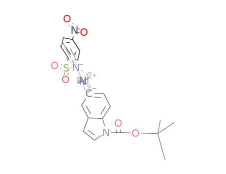 Pd(C<sub>5</sub>H<sub>5</sub>N)(C<sub>13</sub>H<sub>8</sub>N<sub>2</sub>SO<sub>2</sub>C<sub>6</sub>H<sub>4</sub>NO<sub>2</sub>)(C<sub>6</sub>H<sub>3</sub>C<sub>2</sub>H<sub>2</sub>NC(O)OC(CH<sub>3</sub>)3)