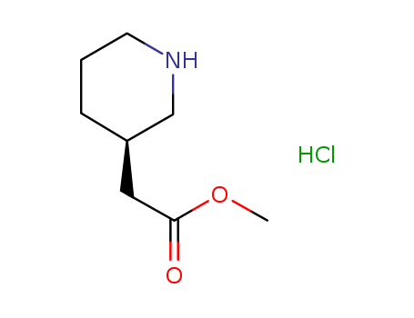 (R)-3-piperidine acetate methyl ester HCl
