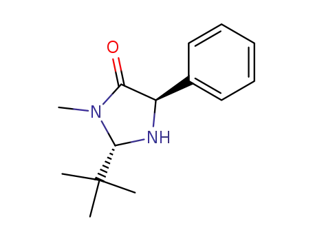 (2S,5R)-2-(tert-Butyl)-3-methyl-5-phenylimidazoldin-4-on