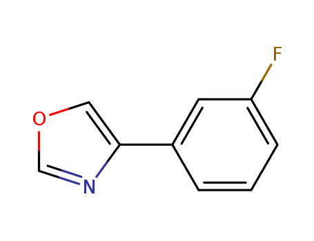 Oxazole, 4-(3-fluorophenyl)- (9CI)