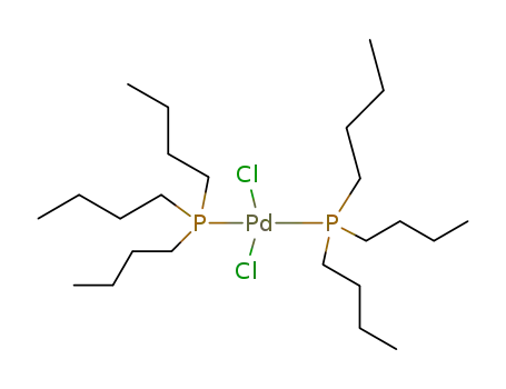 Molecular Structure of 17523-47-6 (dichloropalladium; tributylphosphanium)