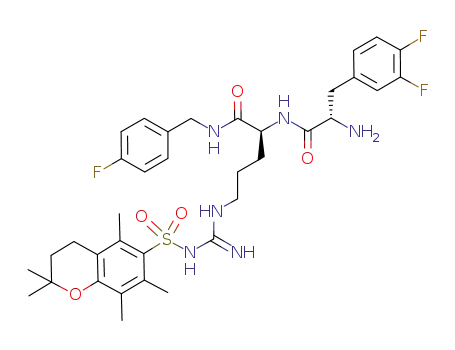 C<sub>36</sub>H<sub>45</sub>F<sub>3</sub>N<sub>6</sub>O<sub>5</sub>S