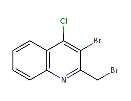 C<sub>10</sub>H<sub>6</sub>Br<sub>2</sub>ClN