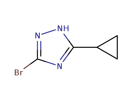 3-Bromo-5-cyclopropyl-1H-1,2,4-triazole