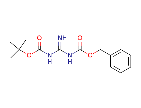 Carbamic acid, [[[(1,1-dimethylethoxy)carbonyl]amino]iminomethyl]-, phenylmethyl ester