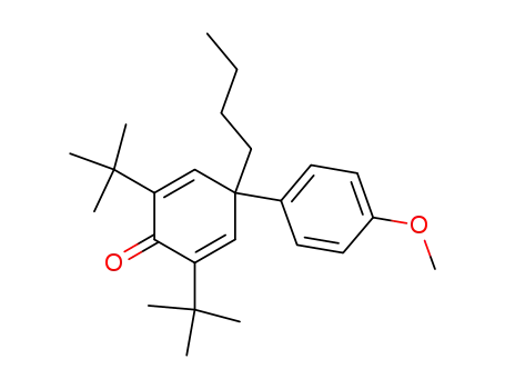 2,6-di-tert-butyl-4-(4-methoxyphenyl)-4-butylcyclohexa-2,5-dien-1-one