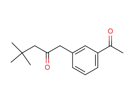 1-(3-acetylphenyl)-4,4-dimethylpentan-2-one