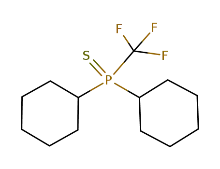 dicyclohexyl(trifluoromethyl)phosphine sulfide