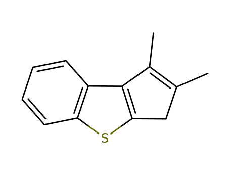 Molecular Structure of 445432-84-8 (1,2-dimethyl-3H-cyclopenta[b][1]benzothiophene)