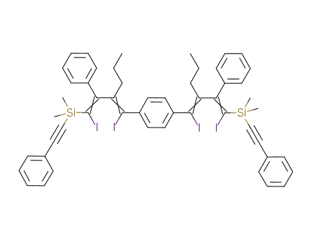 C<sub>52</sub>H<sub>50</sub>I<sub>4</sub>Si<sub>2</sub>