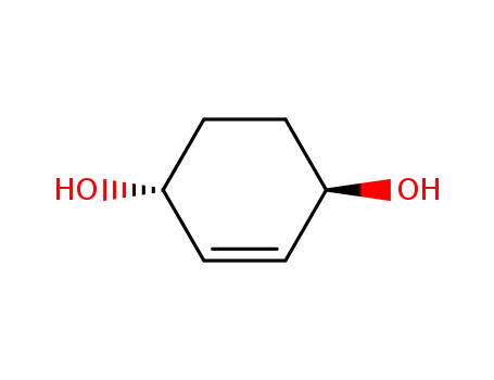 Molecular Structure of 313945-98-1 ((1R,4R)-trans-2-cyclohexene-1,4-diol)