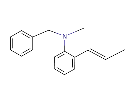 (E)-N-benzyl(methyl)-(2-propenylphenyl)amine