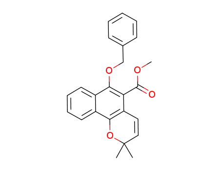 methyl 6-benzyloxy-2,2-dimethyl-2H-benzo[h]chromene-5-carboxylate