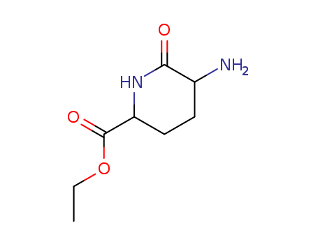 2-Piperidinecarboxylic acid, 5-amino-6-oxo-, ethyl ester