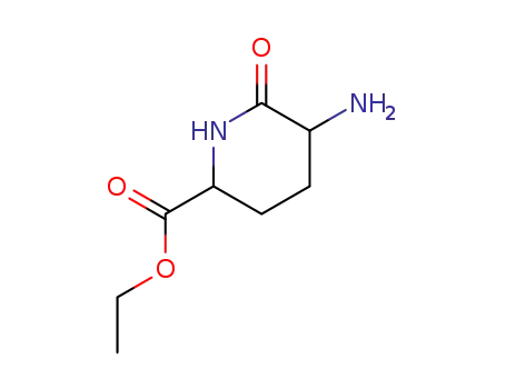 2-Piperidinecarboxylic acid, 5-amino-6-oxo-, ethyl ester