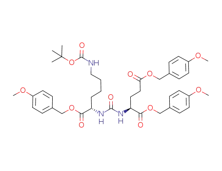 (10S,14S)-tris(4-methoxybenzyl) 2,2-dimethyl-4,12-dioxo-3-oxa-5,11,13-triazahexadecane-10,14,16-tricarboxylate