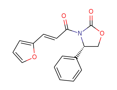 (S)-3-((E)-3-(furan-2-yl)acryloyl)-4-phenyloxazolidin-2-one