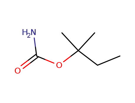 Molecular Structure of 590-60-3 (TERT-AMYLCARBAMATE)