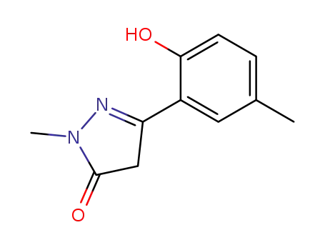 5-(2-Hydroxy-5-methyl-phenyl)-2-methyl-2,4-dihydro-pyrazol-3-one