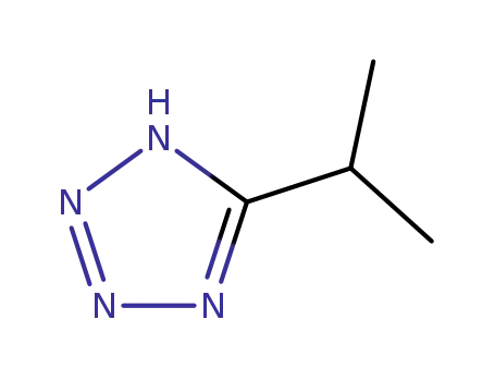 Molecular Structure of 6280-28-0 (Isopropyl Tetrazole)