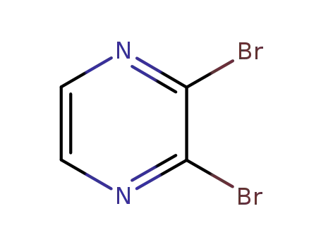 Molecular Structure of 95538-03-7 (2,3-DIBROMOPYRAZINE)