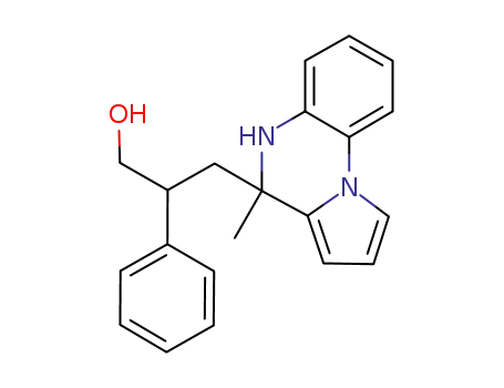 3-(4,5-dihydro-4-methylpyrrolo[1,2-a]quinoxalin-4-yl)-2-phenylpropan-1-ol