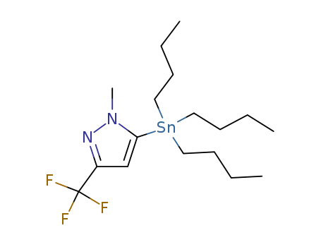 1-Methyl-5-(tributylstannyl)-3-(trifluoromethyl)-1H-pyrazole
