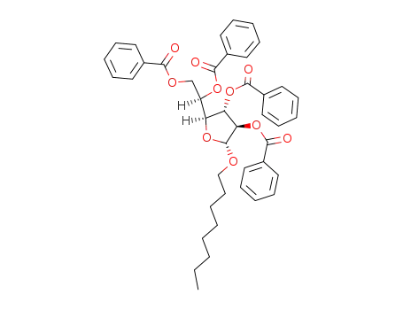 n-octyl 2,3,5,6-tetra-O-benzoyl-β-D-galactofuranoside