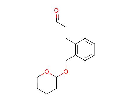 3-[2-(Tetrahydro-pyran-2-yloxymethyl)-phenyl]-propionaldehyde