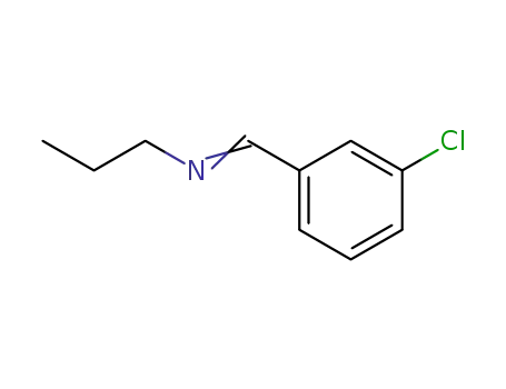 Molecular Structure of 1032080-61-7 ([1-(3-Chloro-phenyl)-meth-(E)-ylidene]-propyl-amine)