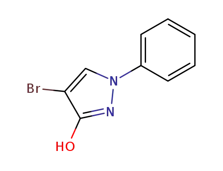 4-bromo-3-hydroxy-1-phenyl-1H-pyrazole