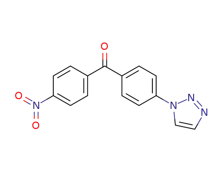 (4-Nitro-phenyl)-(4-[1,2,3]triazol-1-yl-phenyl)-methanone