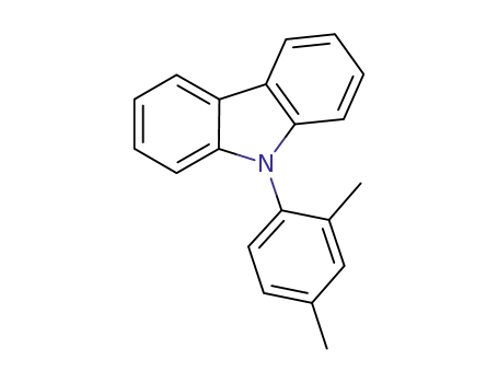 Molecular Structure of 1241912-73-1 (N-[(2',4'-dimethyl)phenyl]carbazole)