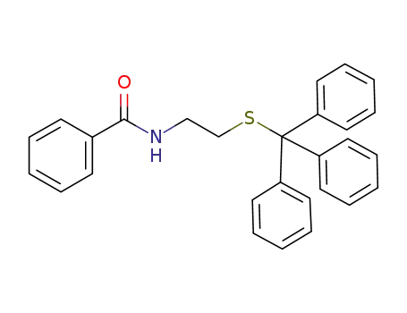 N-[2-(triphenylmethylsulfanyl)ethyl]benzamide