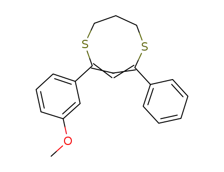 1-(3-methoxyphenyl)-3-phenyl dithiocyclic allene